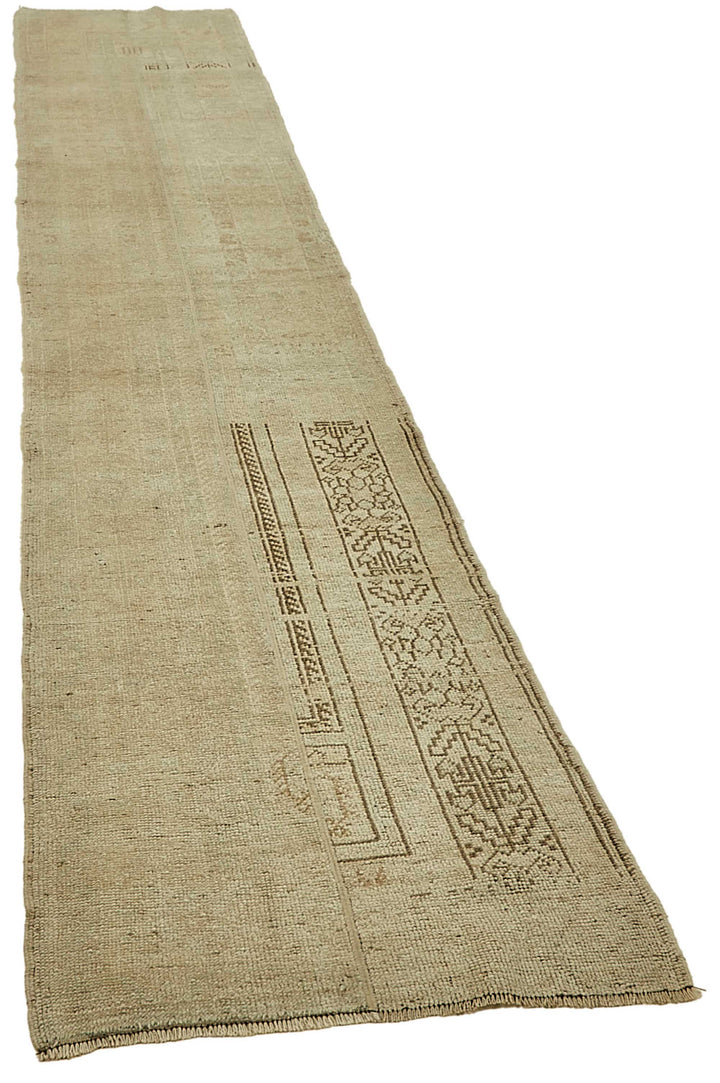 2x11 Beige Anatolian Runner Rug - 49810