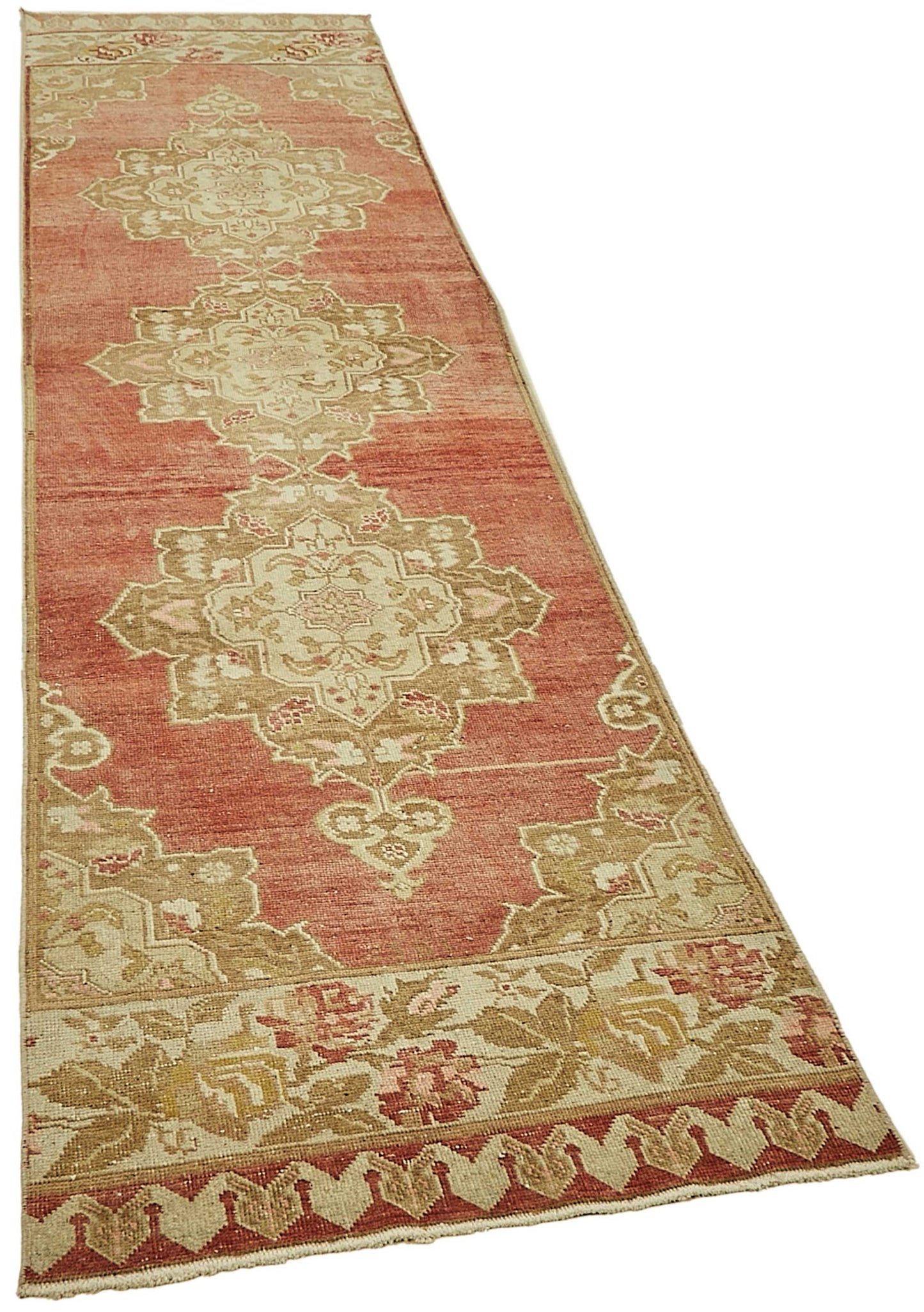 3x10 Beige Anatolian Runner Rug - 49811