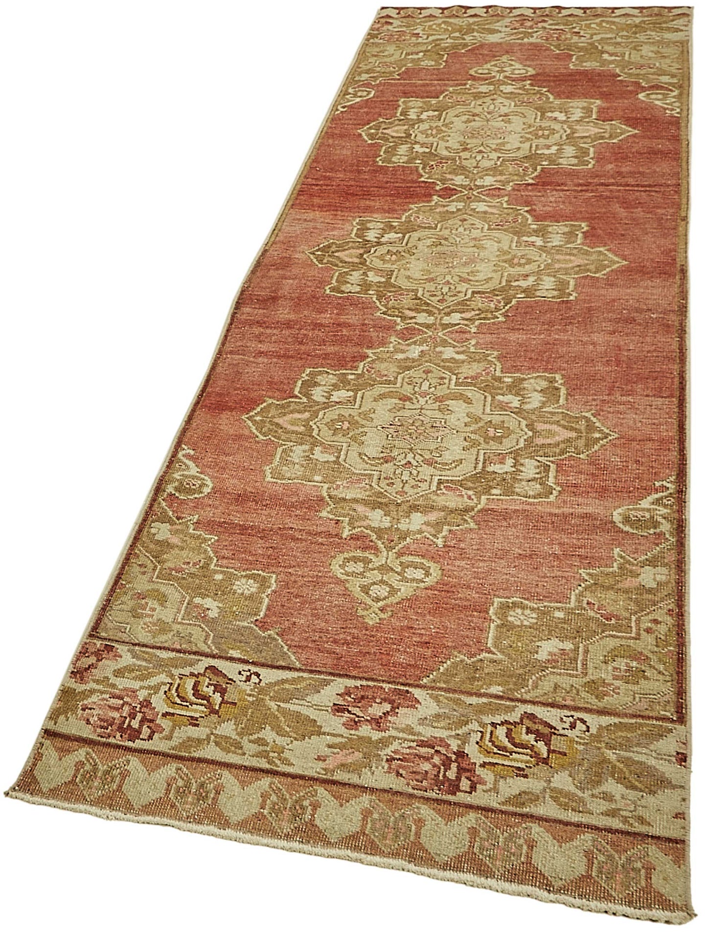 3x10 Beige Anatolian Runner Rug - 49811