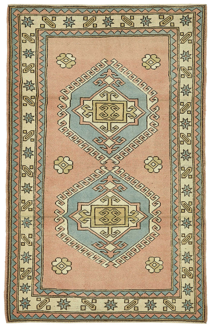 4x6 Beige Small Oriental Rug - 49813