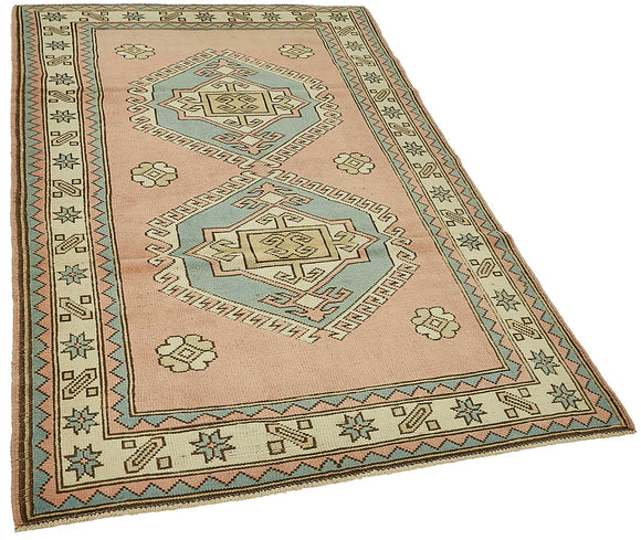4x6 Beige Small Oriental Rug - 49813