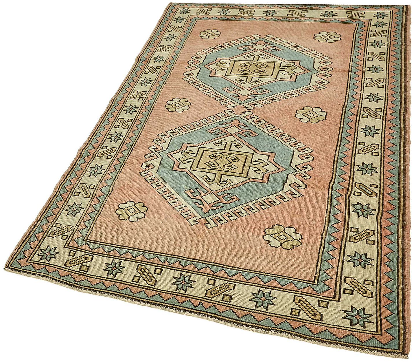 4x6 Beige Small Oriental Rug - 49813