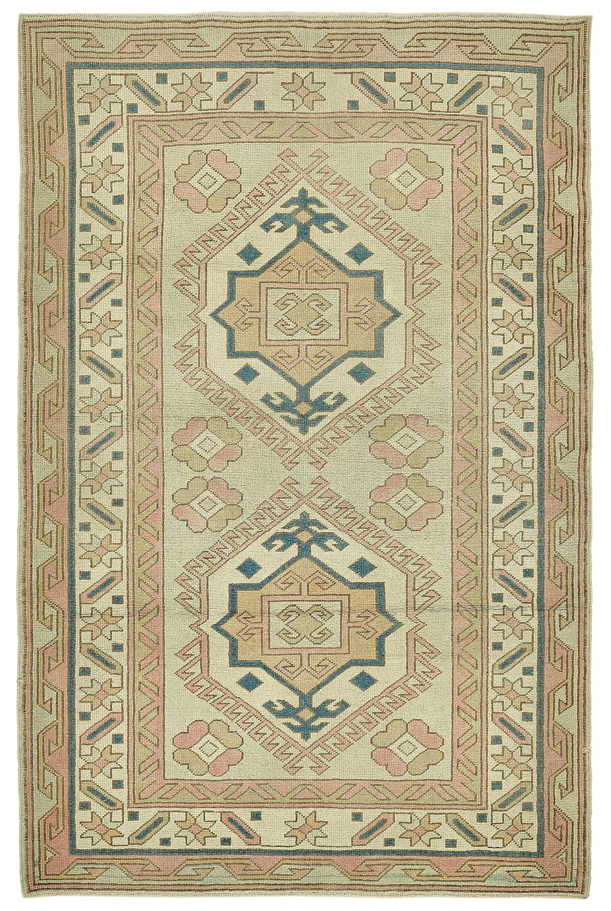 4x7 Beige Small Oriental Rug - 49814