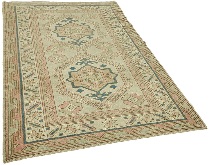 4x7 Beige Small Oriental Rug - 49814