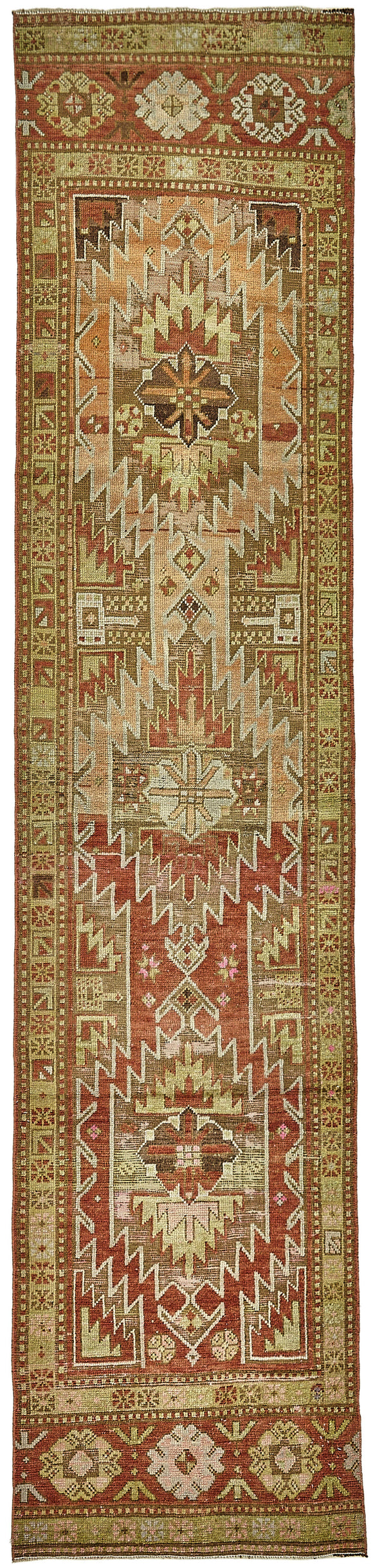 2x11 Beige Anatolian Runner Rug - 49815