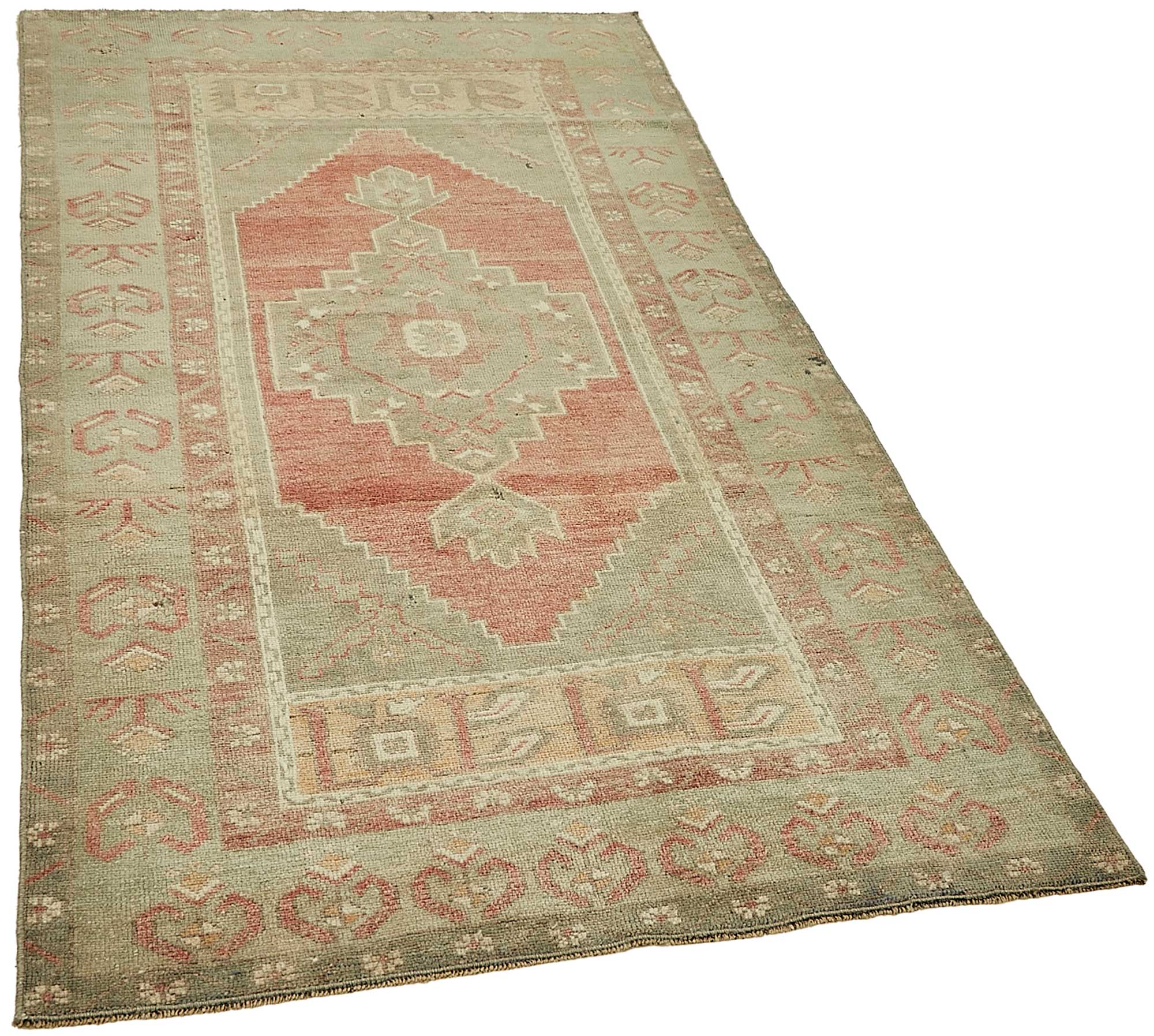 3x6 Beige Small Oriental Rug - 49816