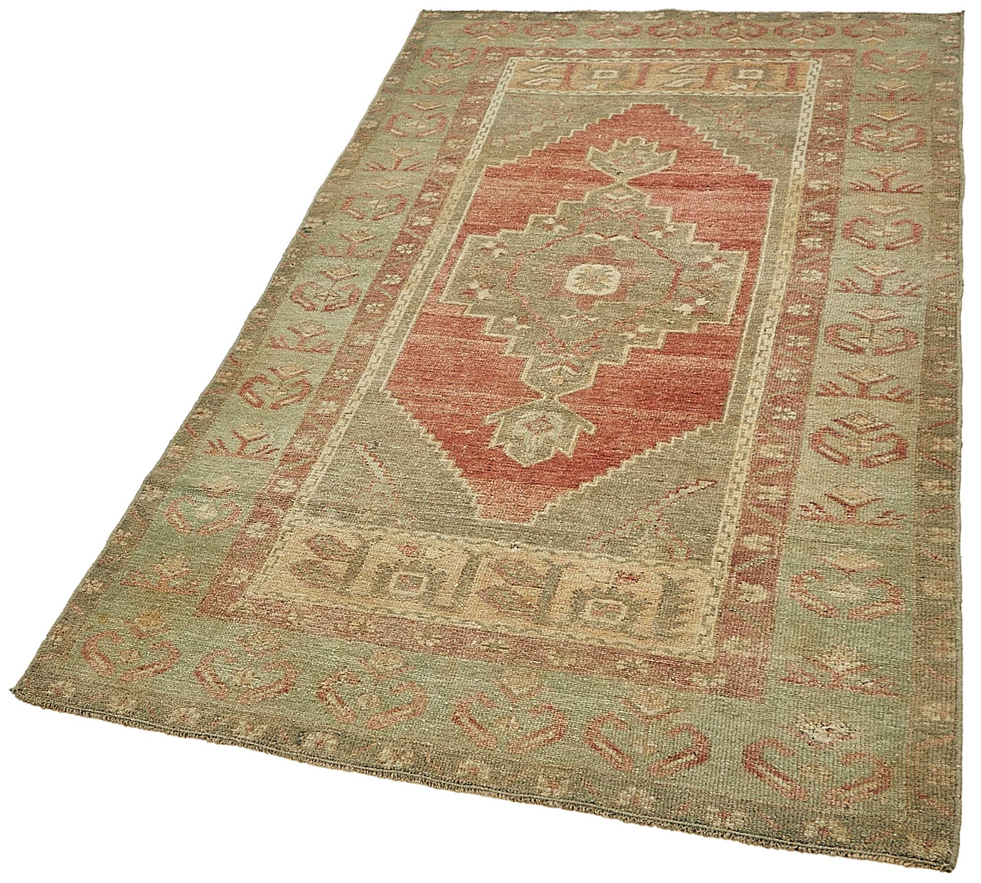 3x6 Beige Small Oriental Rug - 49816
