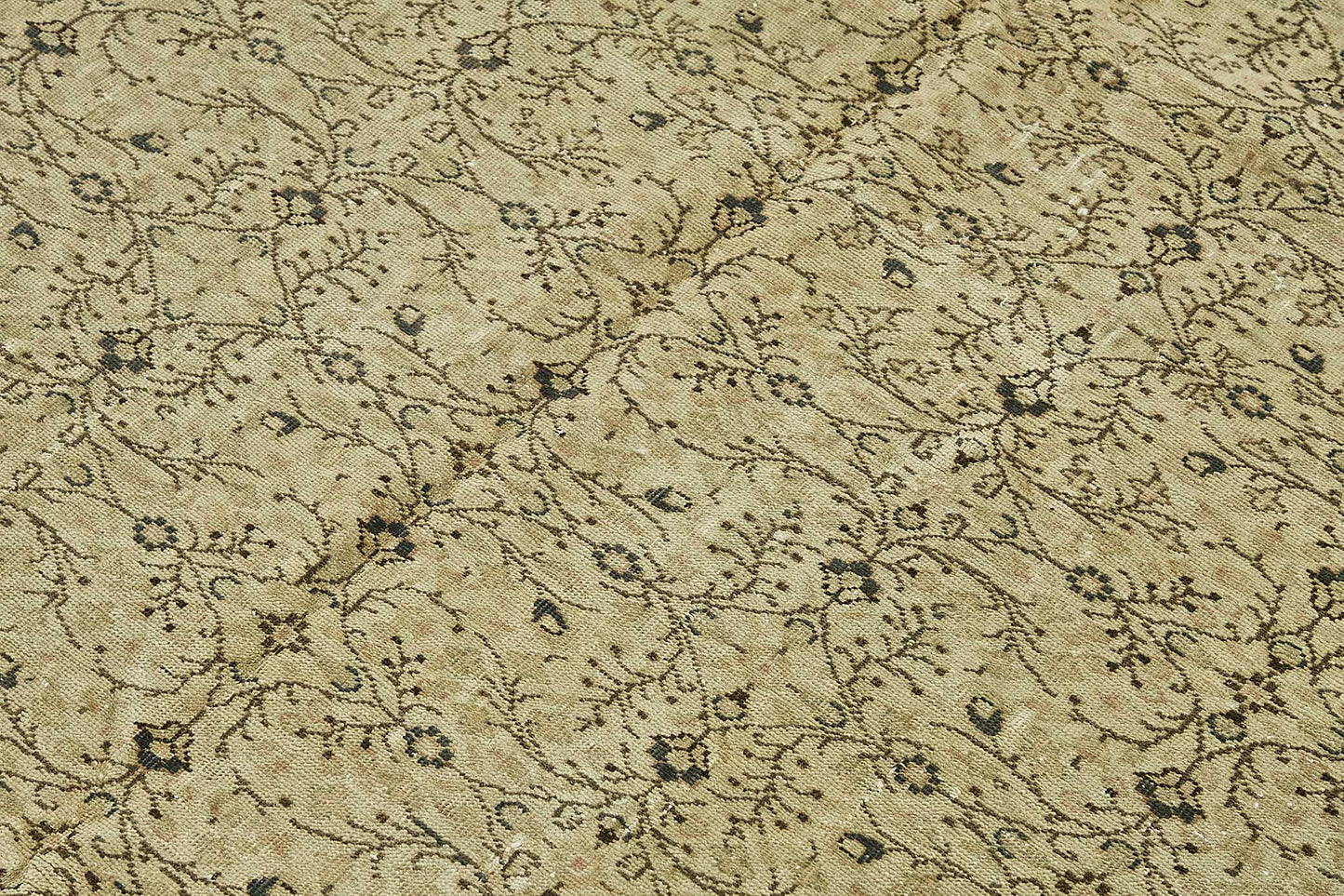 6x10 Beige Handmade Oriental Rug - 49817