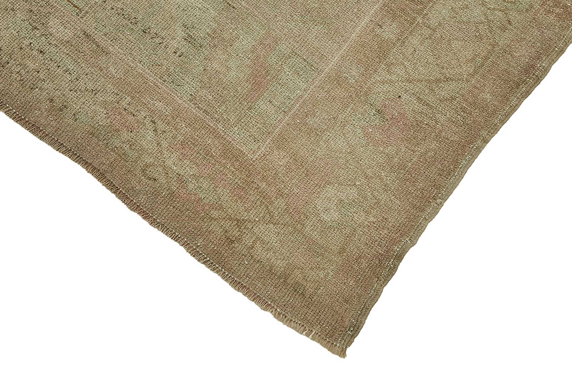 4x8 Beige Handmade Oriental Rug - 49820