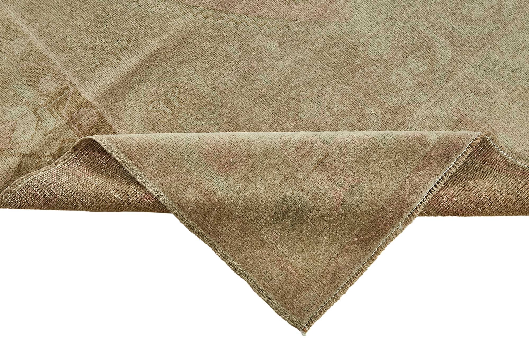 4x8 Beige Handmade Oriental Rug - 49820