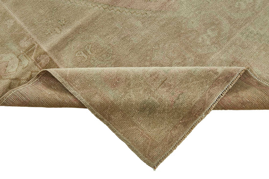 4x8 Beige Handmade Oriental Rug - 49820