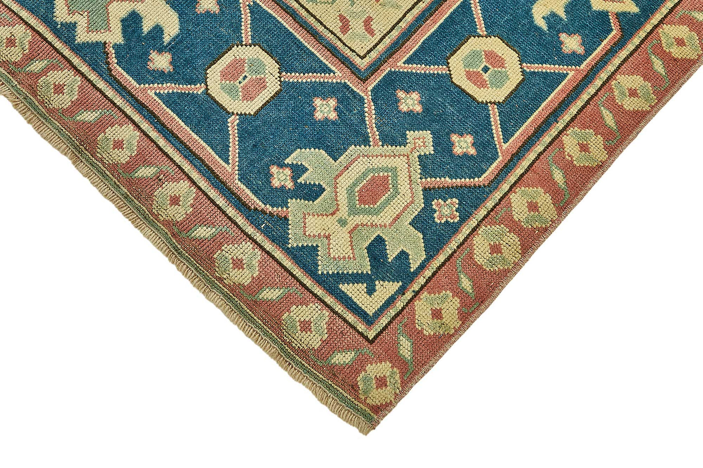 5x8 Beige Handmade Oriental Rug - 49825