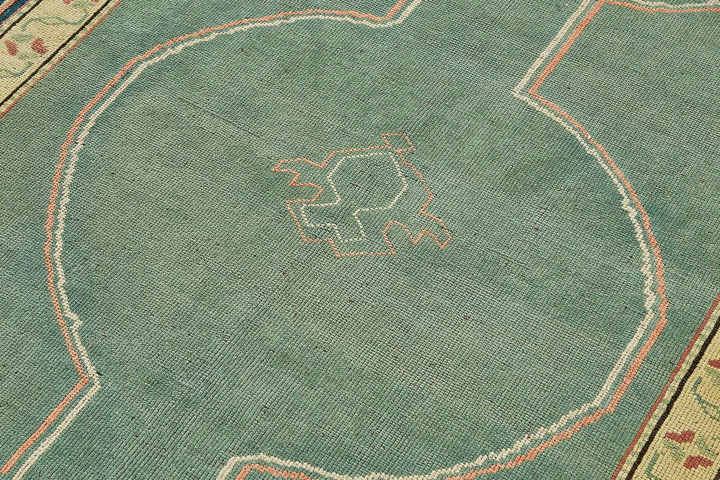 5x8 Beige Handmade Oriental Rug - 49825