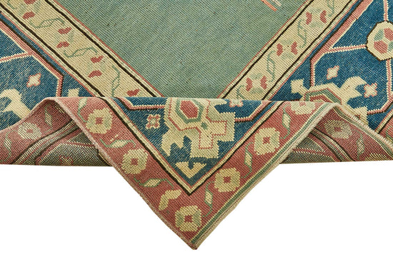 5x8 Beige Handmade Oriental Rug - 49825