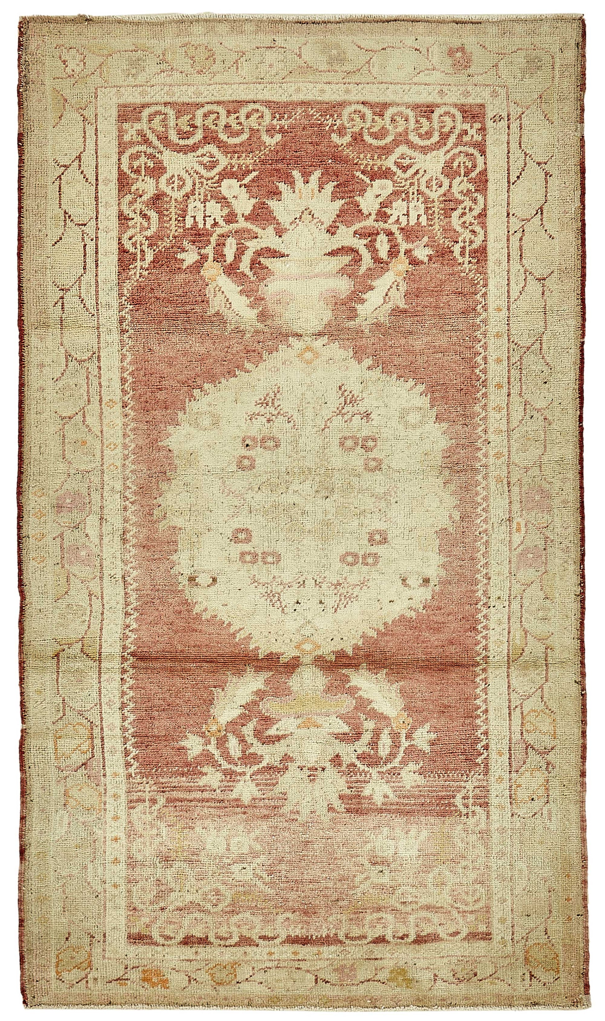 3x6 Beige Small Oriental Rug - 49826