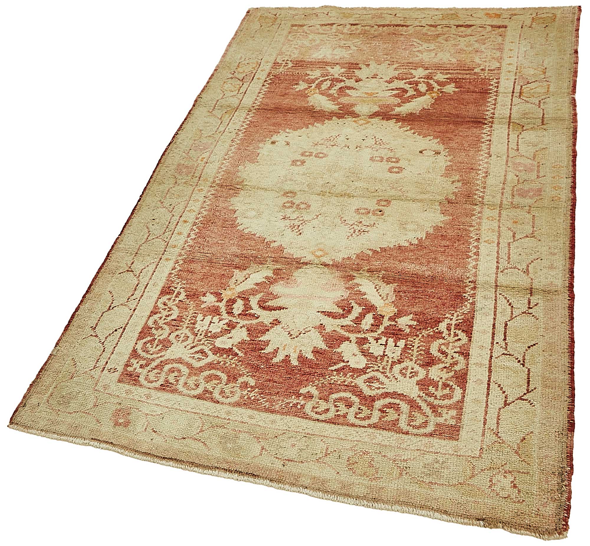 3x6 Beige Small Oriental Rug - 49826