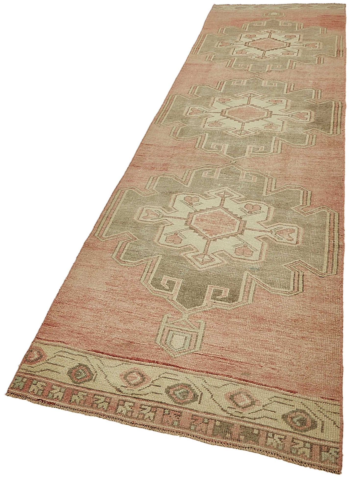 3x12 Beige Anatolian Runner Rug - 49830
