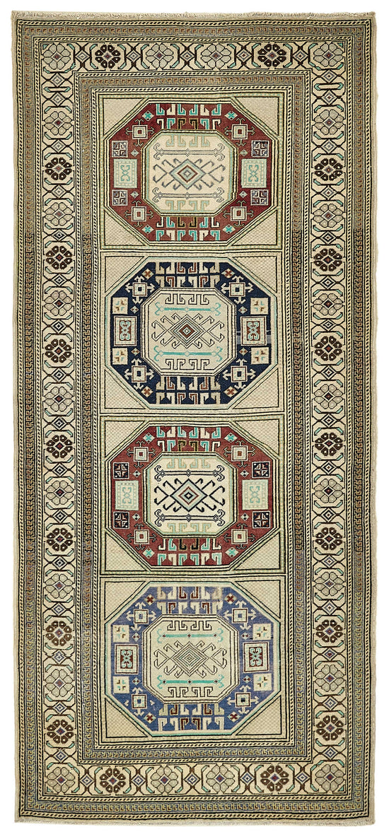 3x7 Beige Small Oriental Rug - 49831
