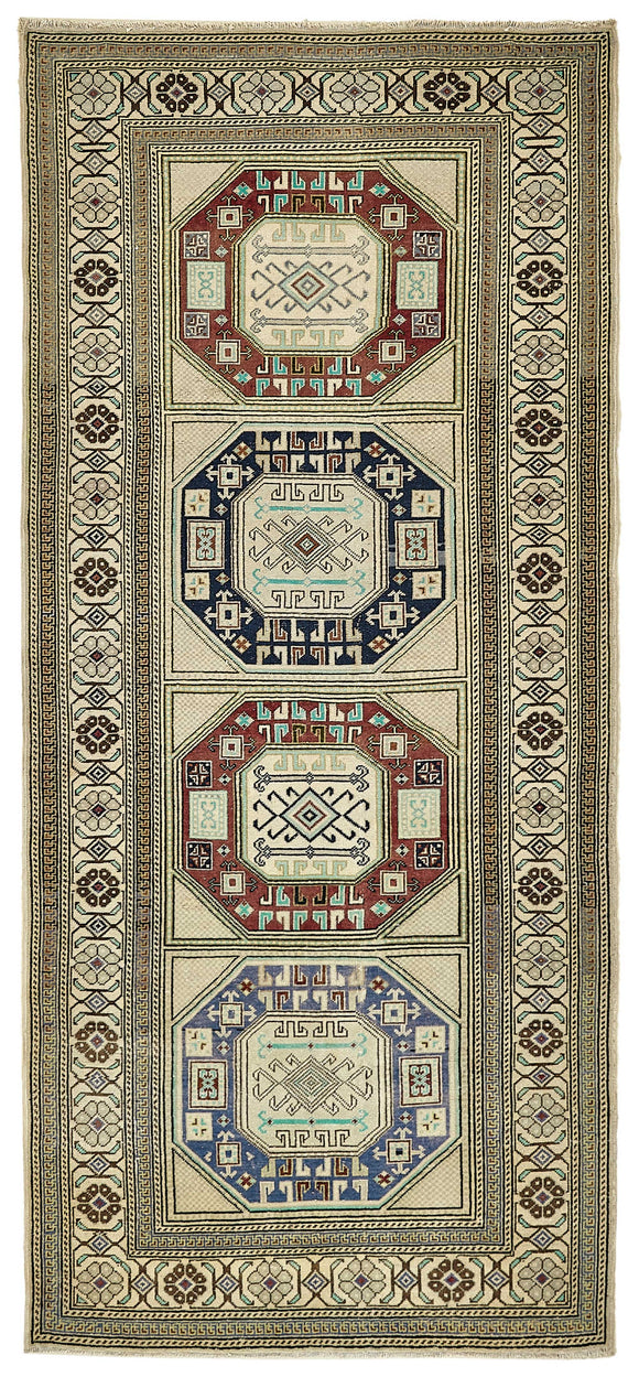 3x7 Beige Small Oriental Rug - 49831