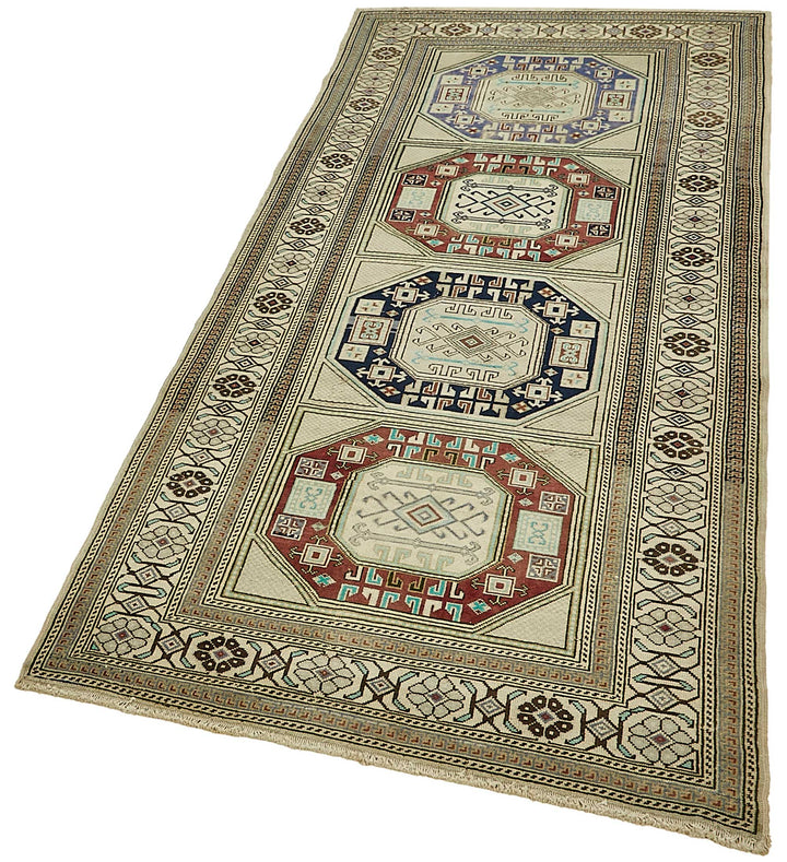 3x7 Beige Small Oriental Rug - 49831