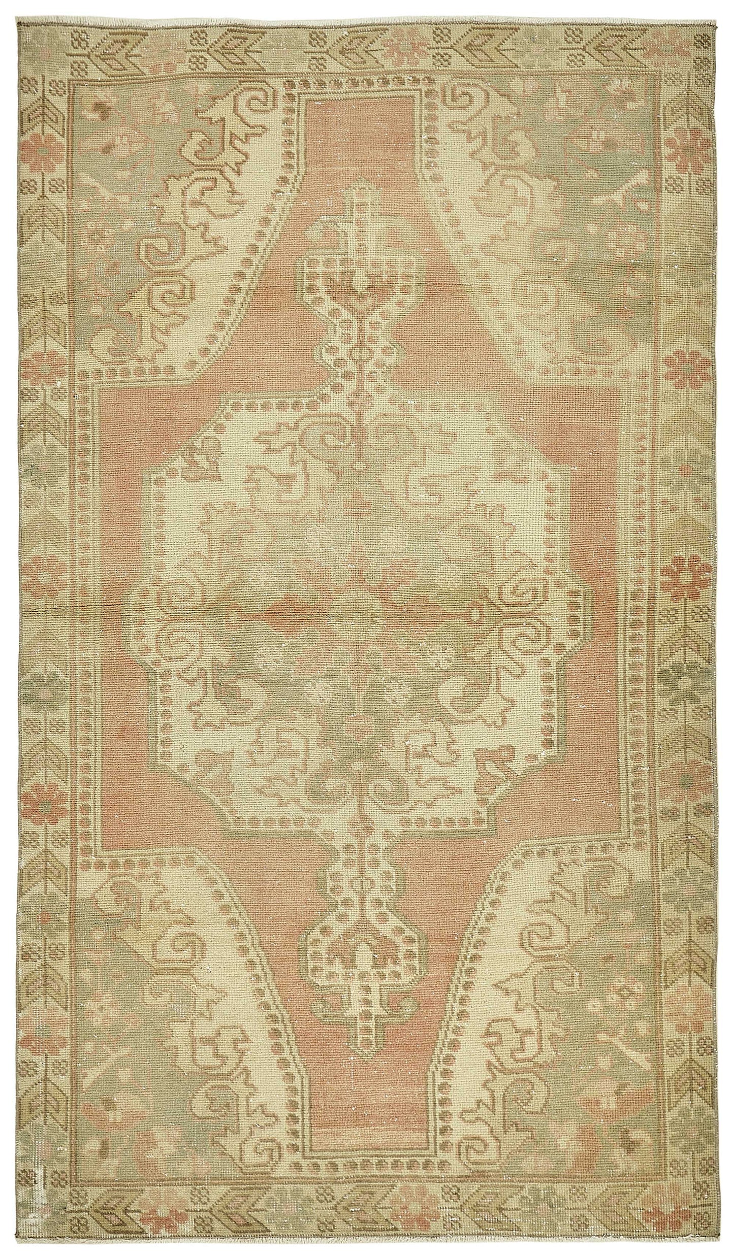 4x7 Beige Small Oriental Rug - 49832