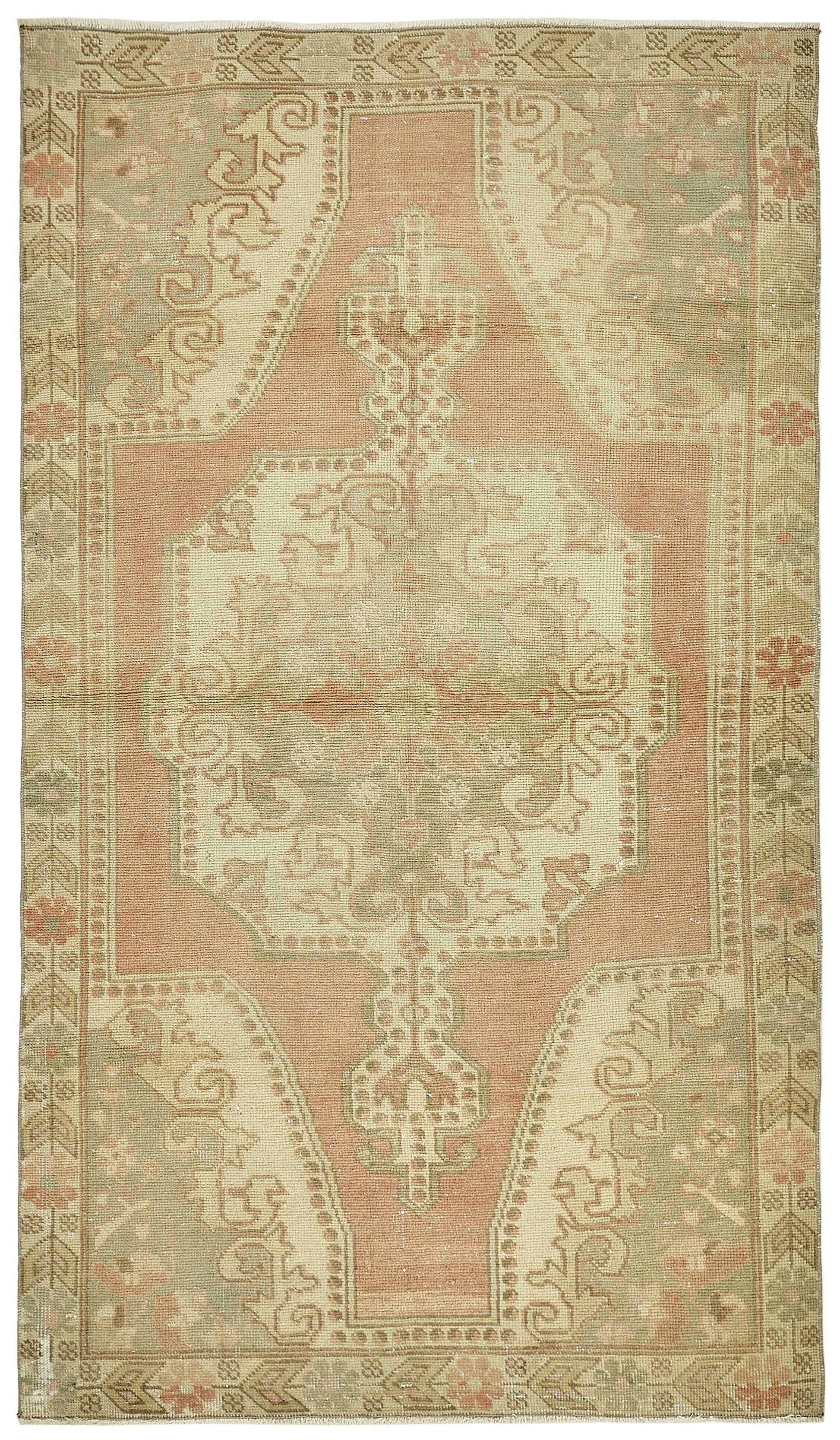 4x7 Beige Small Oriental Rug - 49832