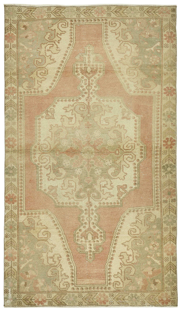 4x7 Beige Small Oriental Rug - 49832