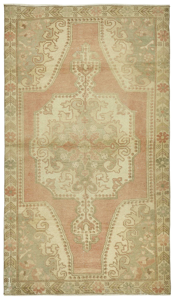 4x7 Beige Small Oriental Rug - 49832