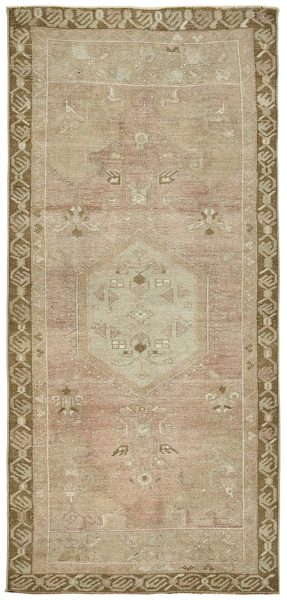 3x7 Beige Small Oriental Rug - 49833