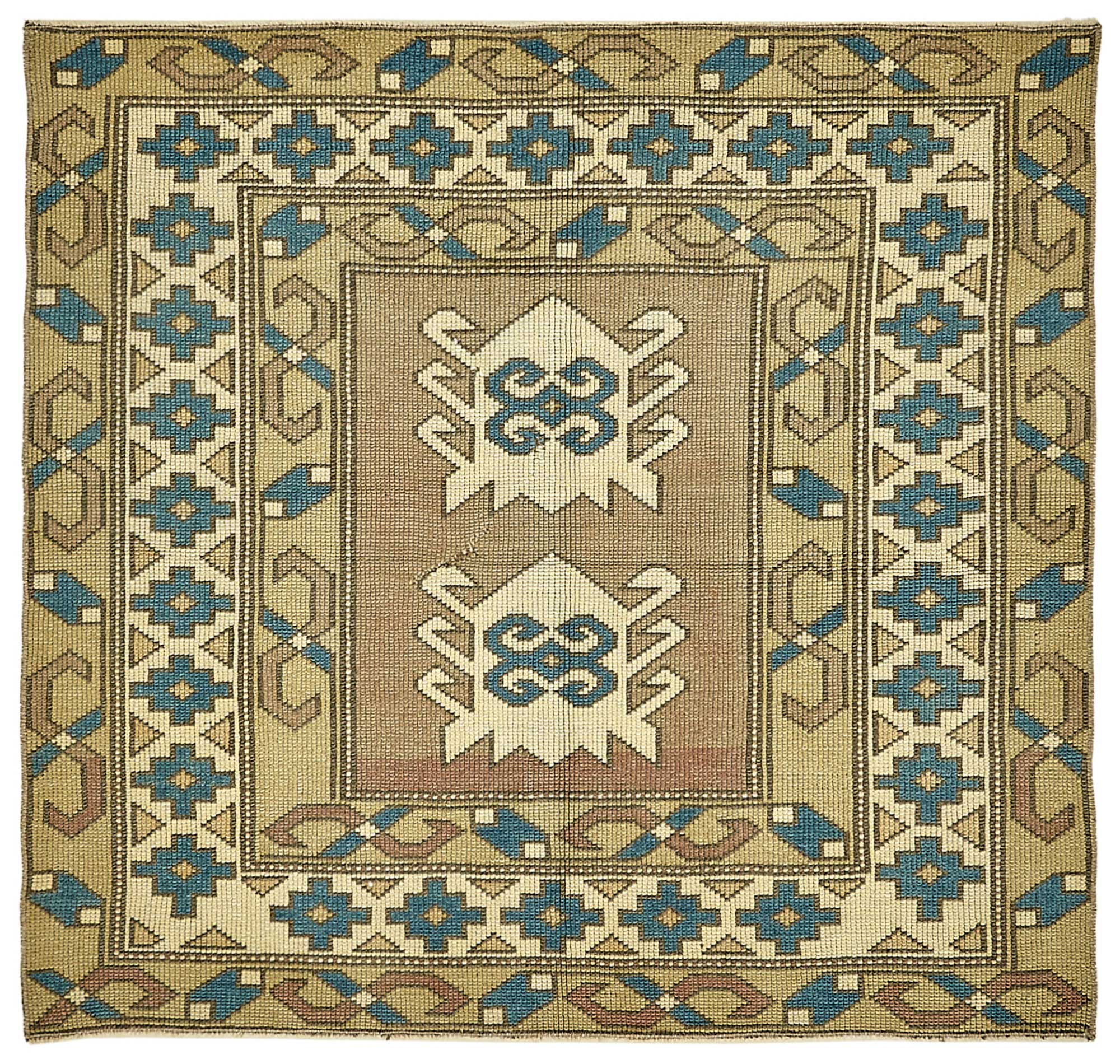 3x4 Beige Small Oriental Rug - 49834