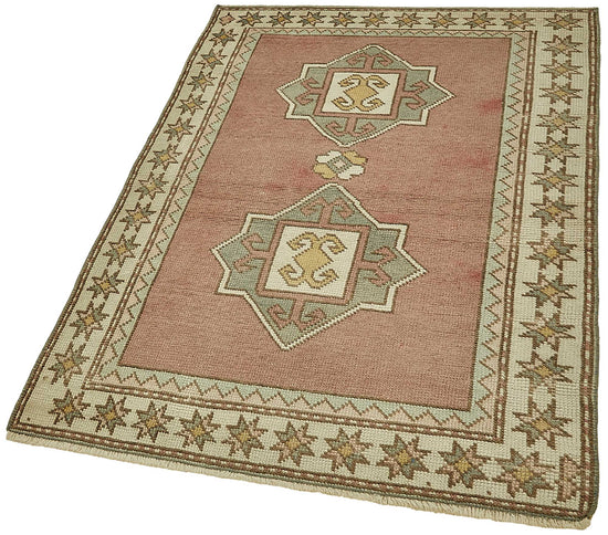 3x4 Beige Small Oriental Rug - 49835