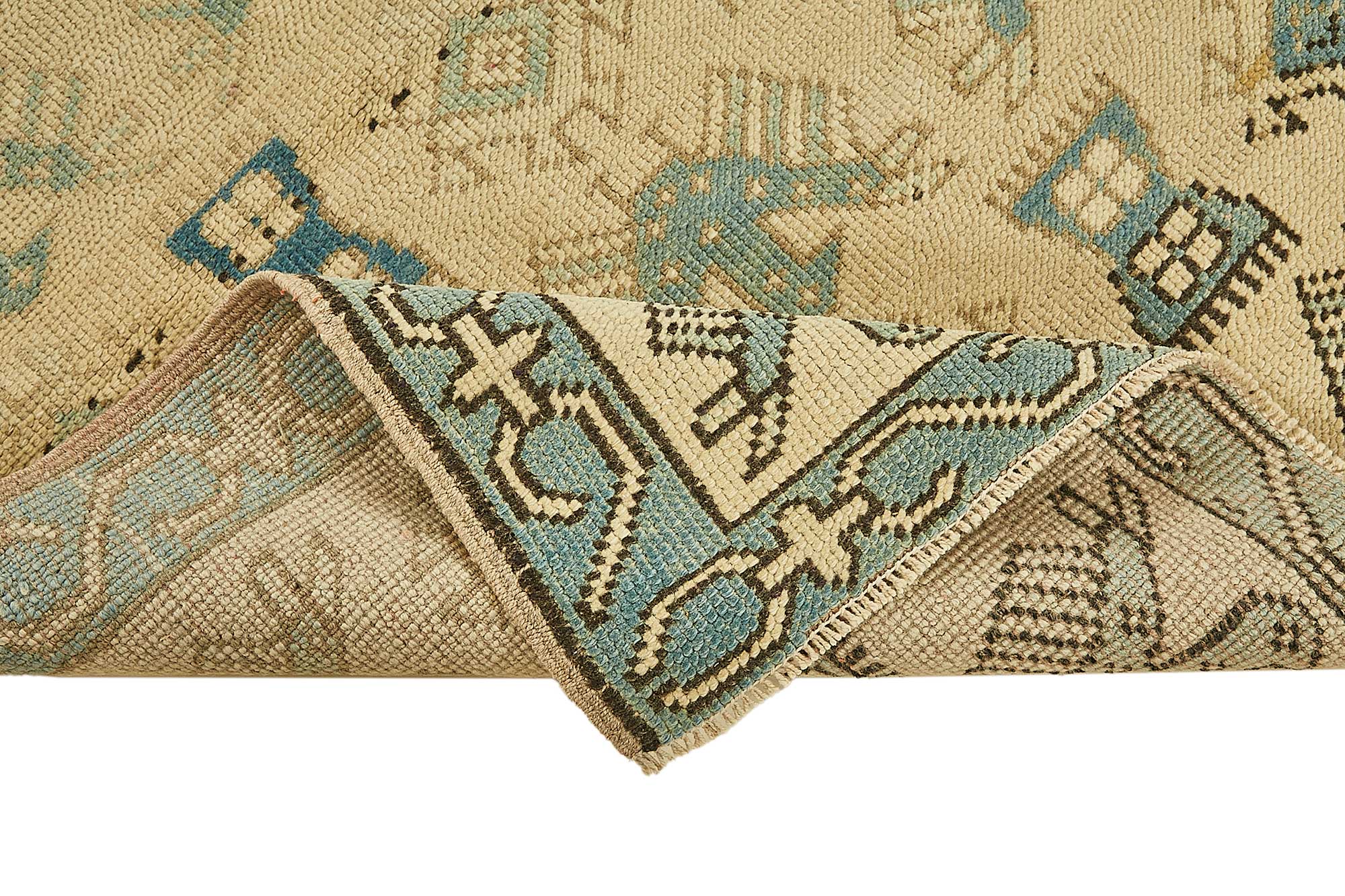 3x4 Beige Small Oriental Rug - 49836