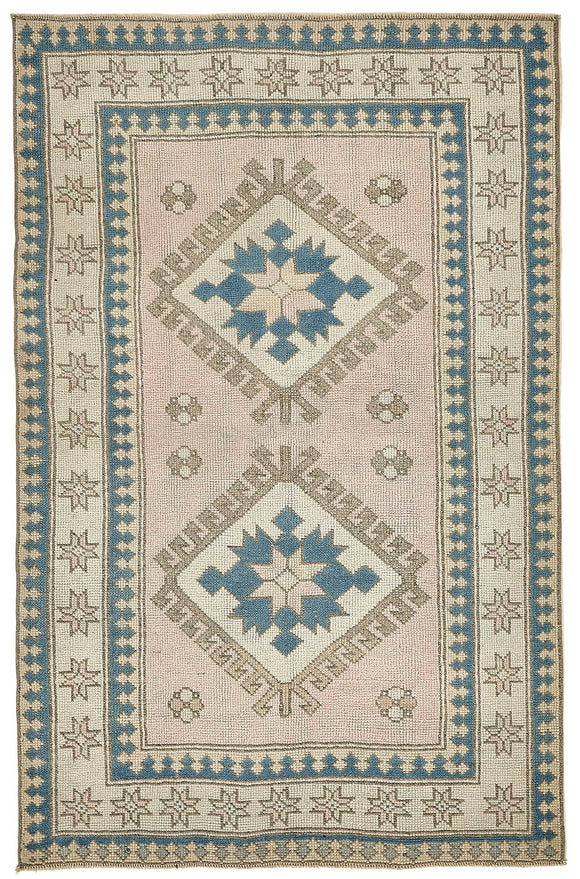 3x5 Beige Small Oriental Rug - 49837