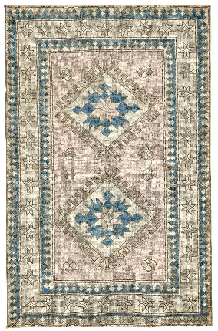 3x5 Beige Small Oriental Rug - 49837