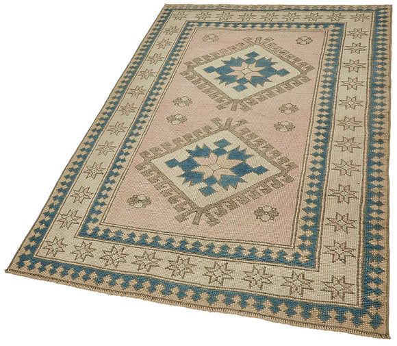 3x5 Beige Small Oriental Rug - 49837