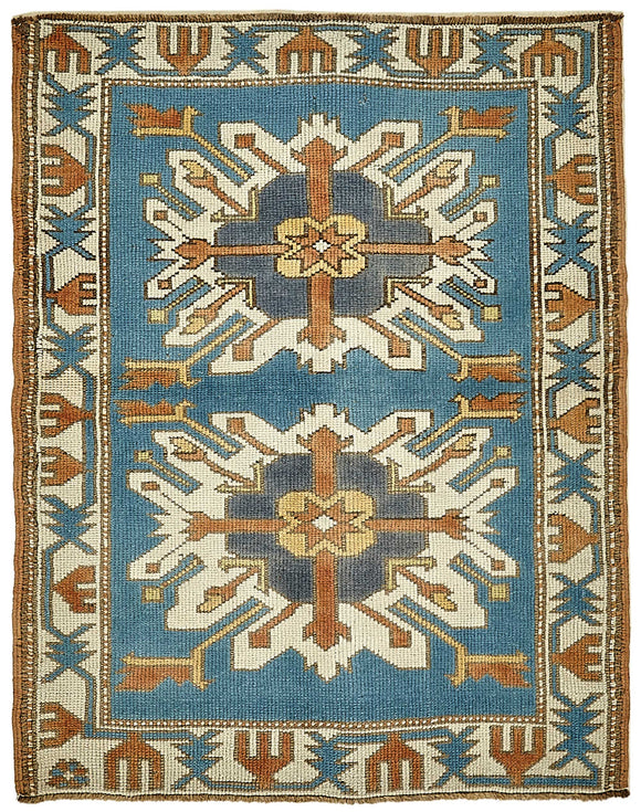 3x4 Beige Small Oriental Rug - 49843