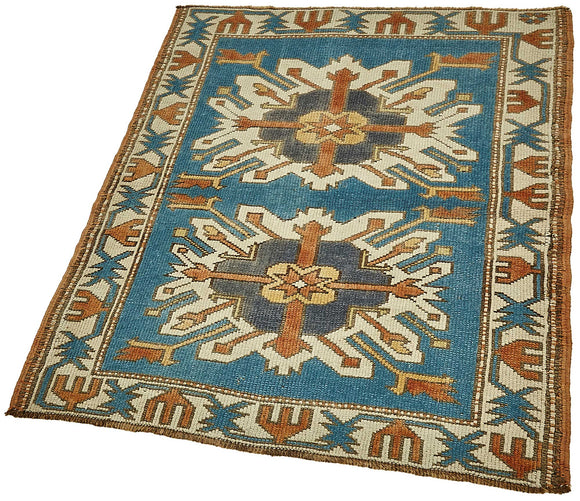3x4 Beige Small Oriental Rug - 49843