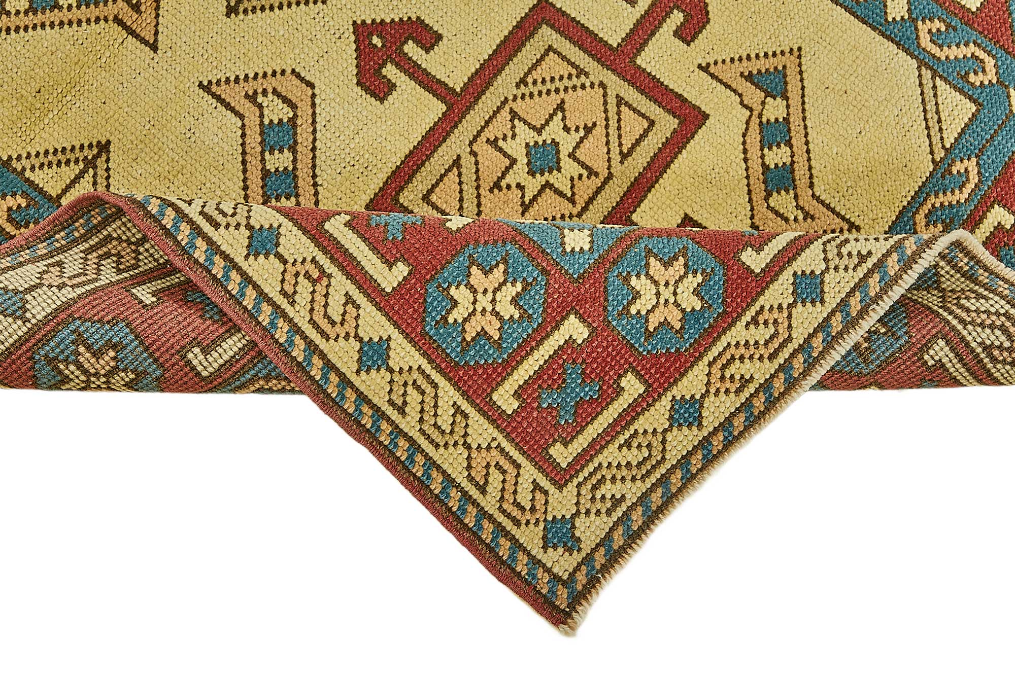 3x3 Beige Small Oriental Rug - 49845
