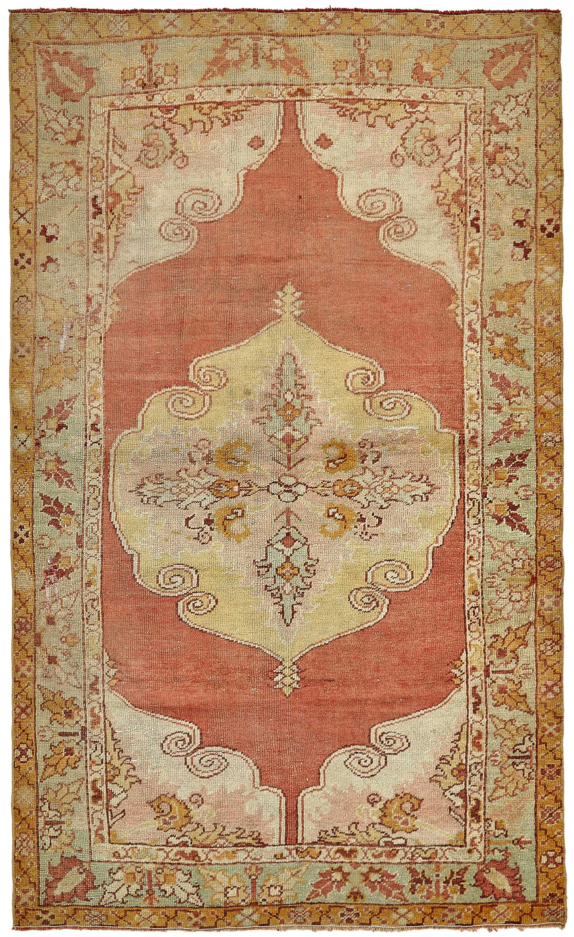4x7 Beige Small Oriental Rug - 49846