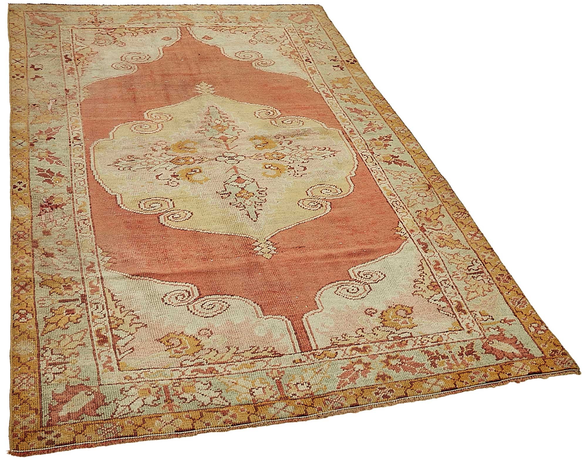 4x7 Beige Small Oriental Rug - 49846