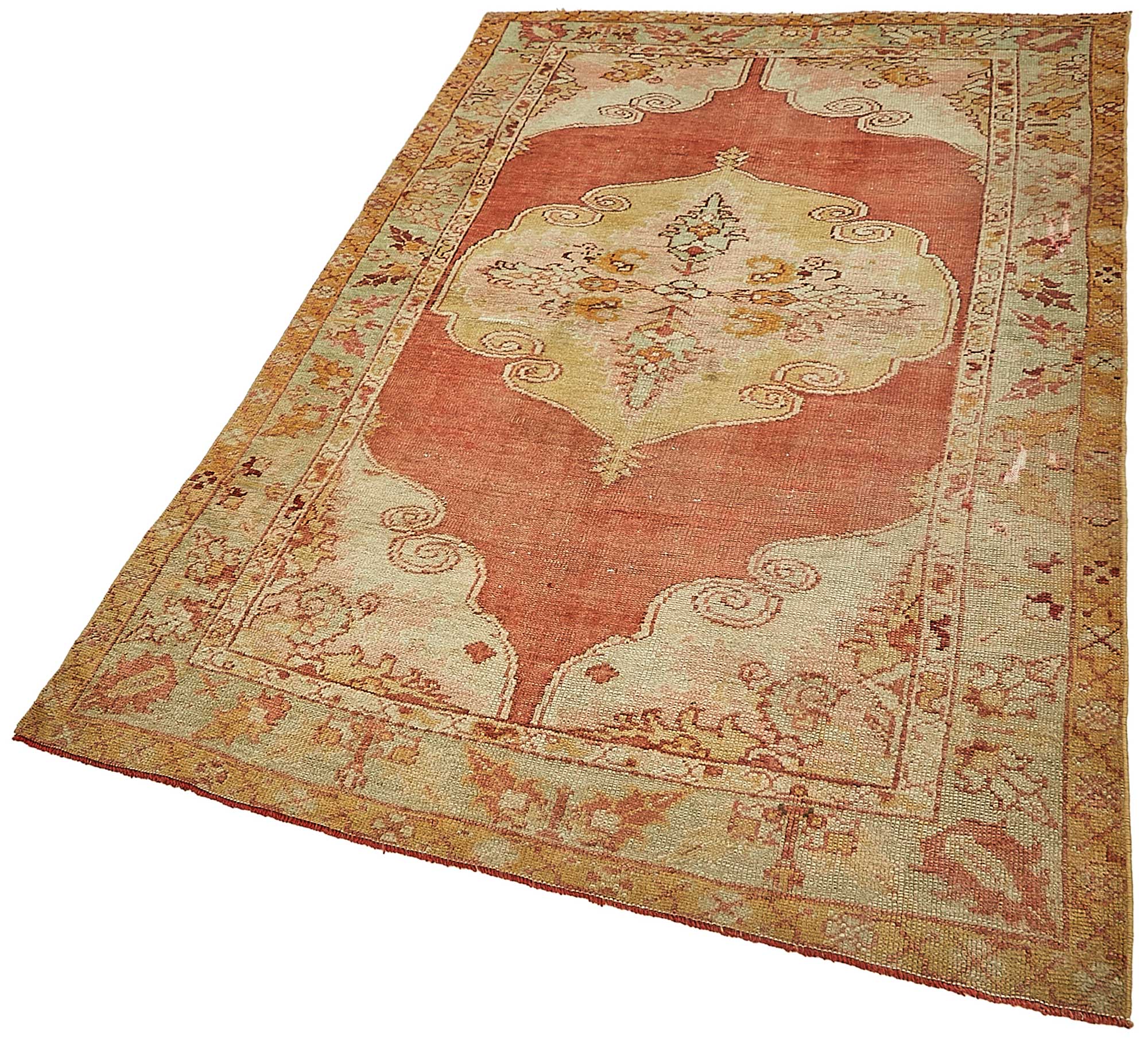 4x7 Beige Small Oriental Rug - 49846