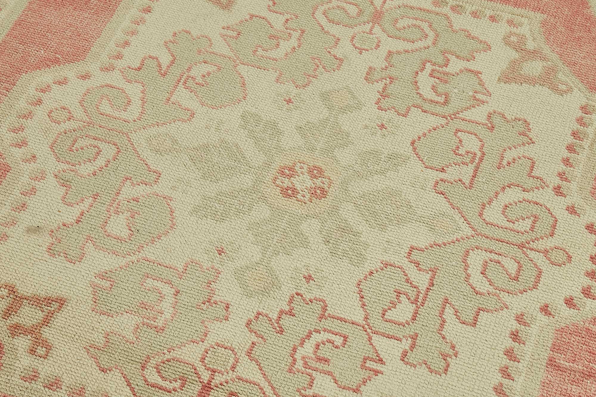 4x7 Beige Small Oriental Rug - 49848