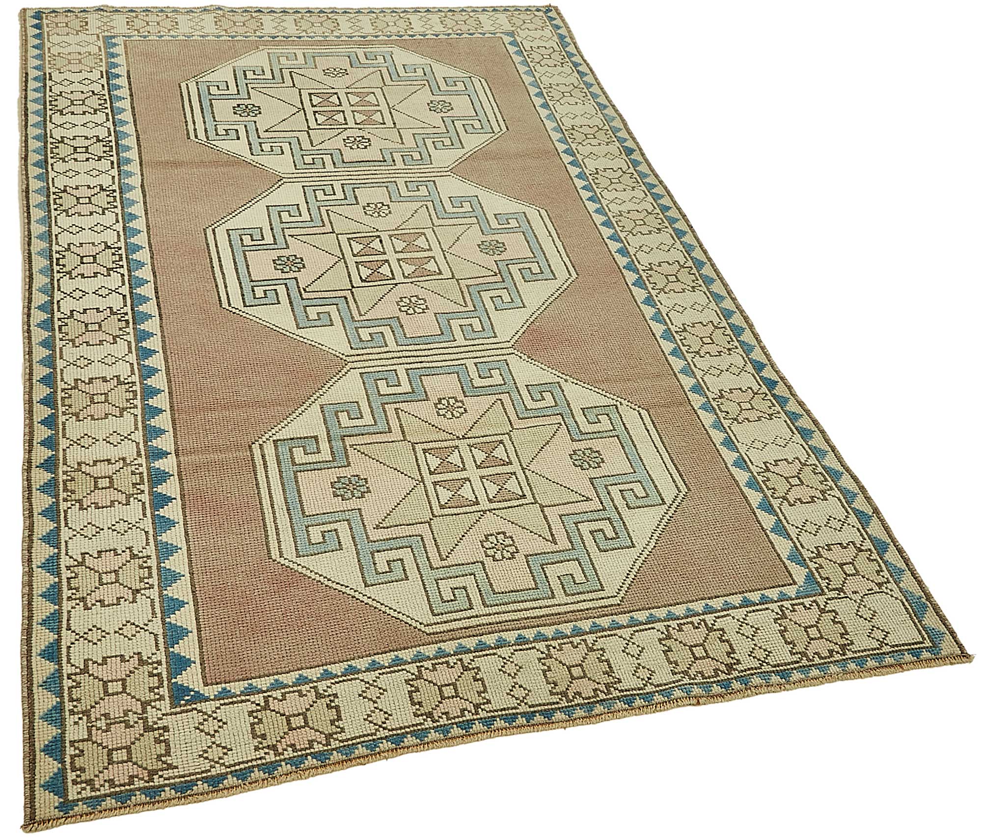 4x6 Beige Small Oriental Rug - 49849