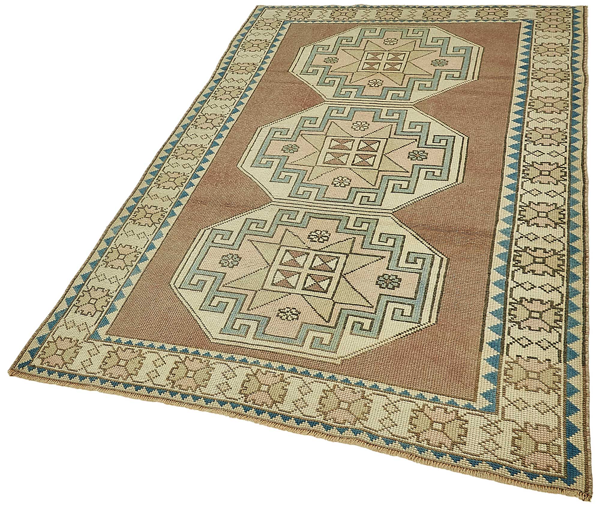 4x6 Beige Small Oriental Rug - 49849