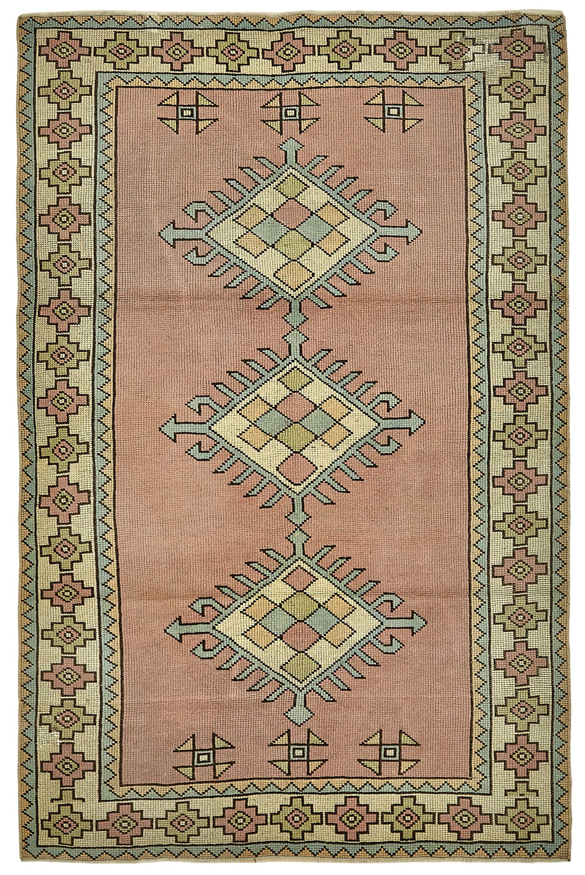 4x6 Beige Small Oriental Rug - 49850