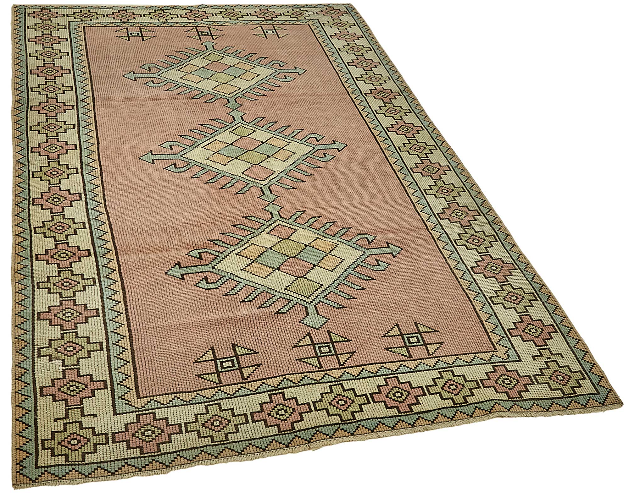 4x6 Beige Small Oriental Rug - 49850