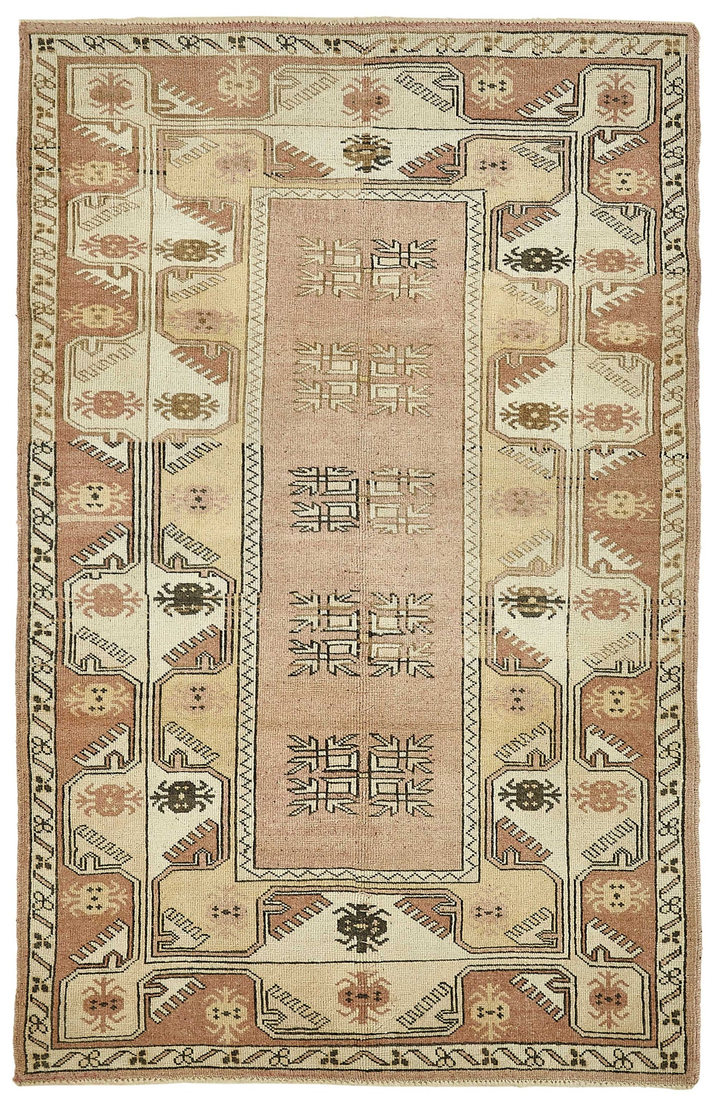 4x6 Beige Small Oriental Rug - 49851