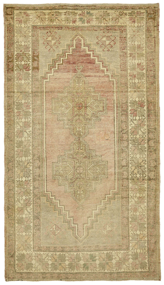 4x7 Beige Small Oriental Rug - 49852