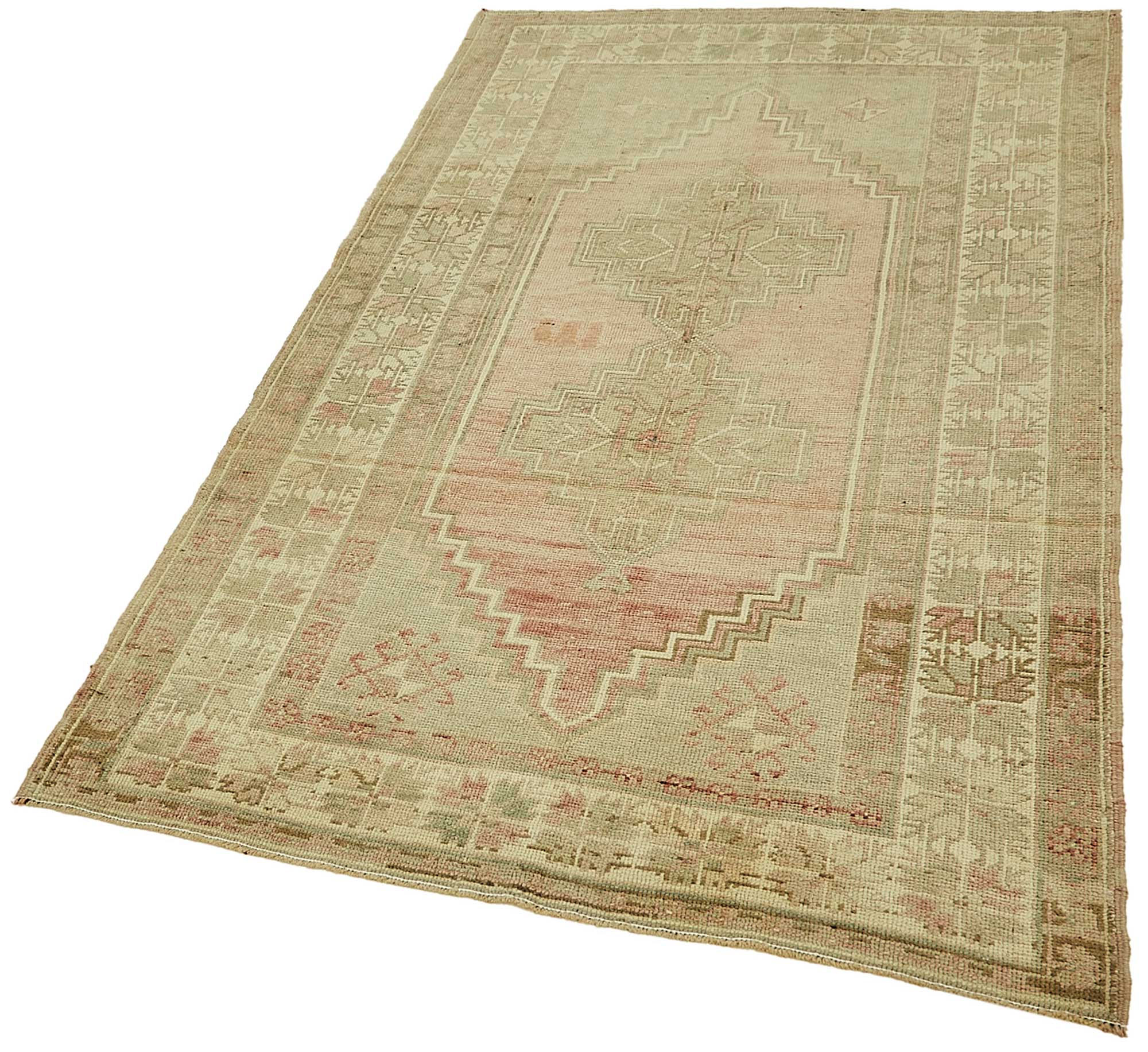 4x7 Beige Small Oriental Rug - 49852
