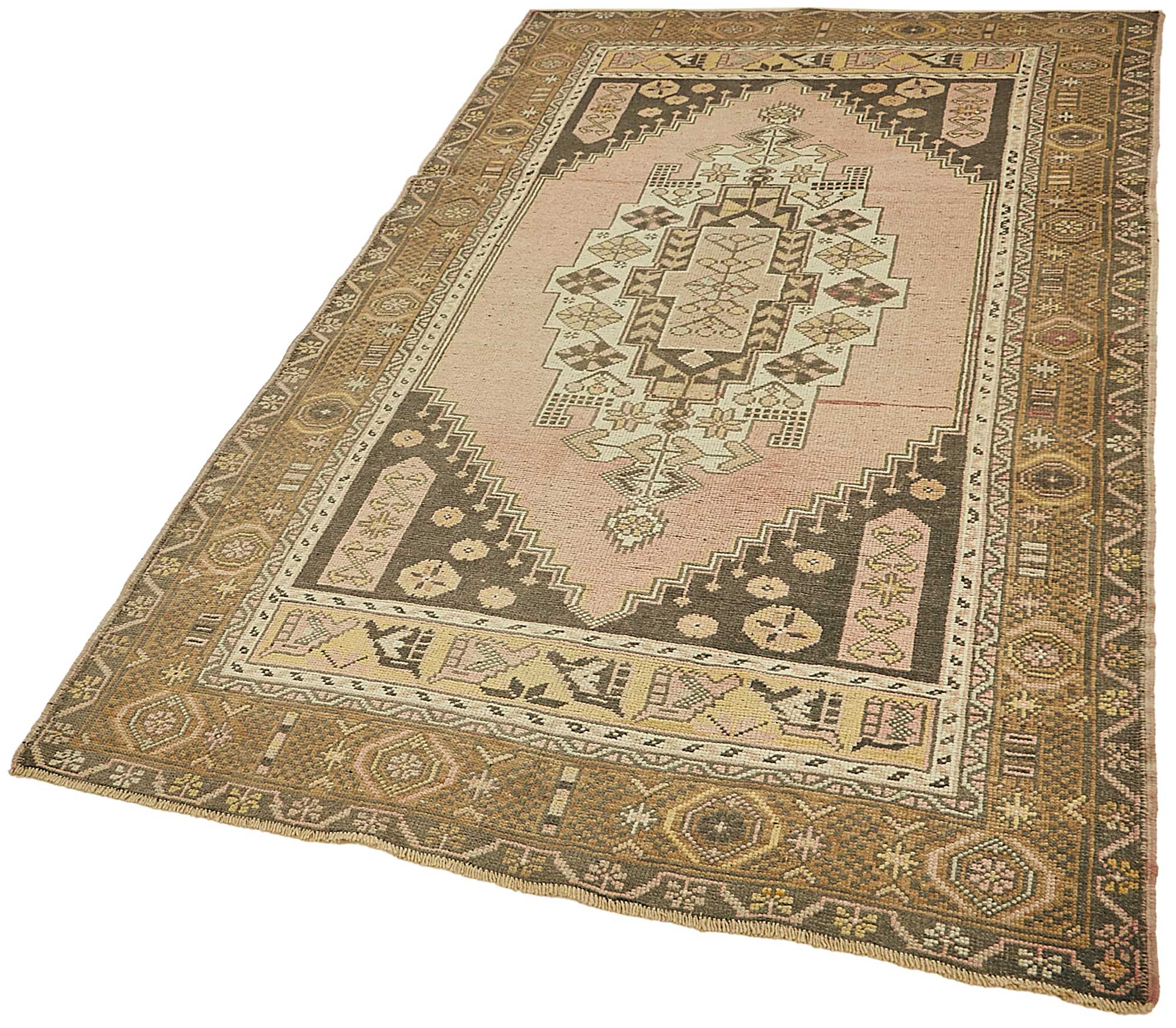 4x7 Beige Small Oriental Rug - 49853